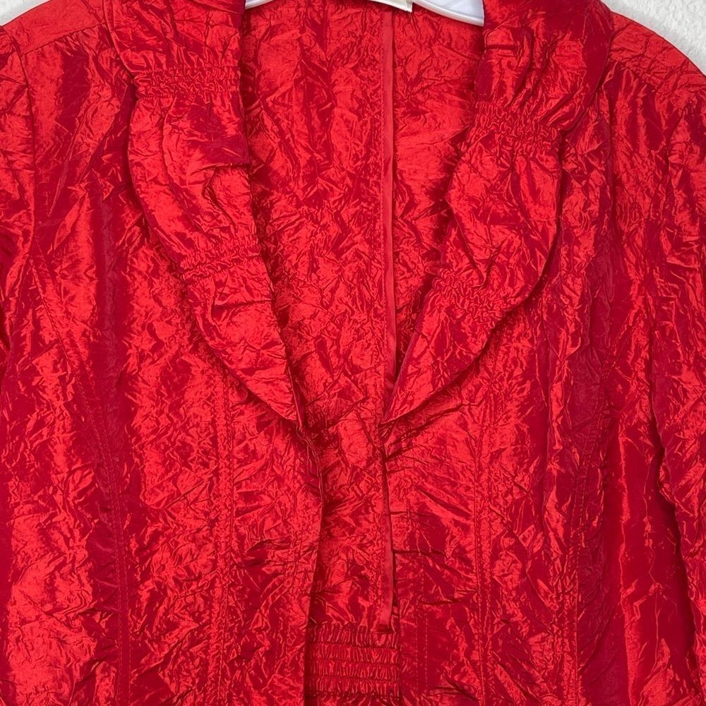 Chico's Red‎ Jacket - Picture 5 of 7